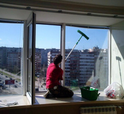 Мытье окон в однокомнатной квартире Ульяновск